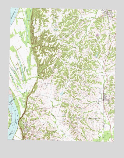 Arlington, KY USGS Topographic Map