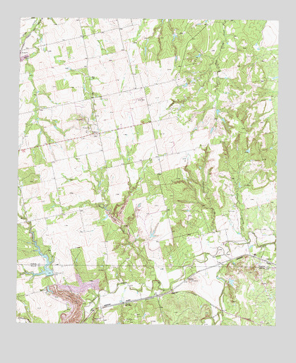 Eskota, TX USGS Topographic Map