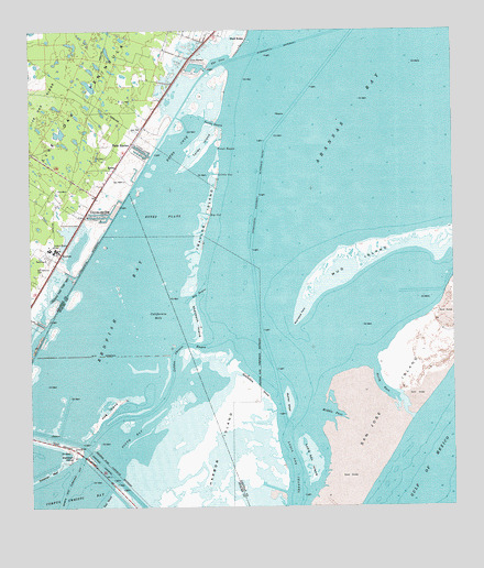 Estes, TX USGS Topographic Map