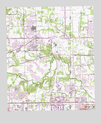 Euless, TX USGS Topographic Map
