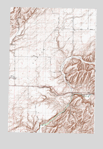 Eureka, WA USGS Topographic Map