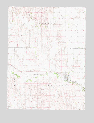Eustis, NE USGS Topographic Map