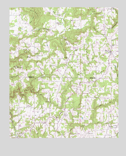 Eva, AL USGS Topographic Map