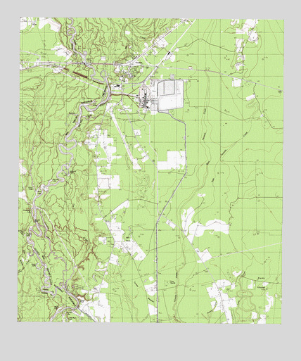 Evadale, TX USGS Topographic Map