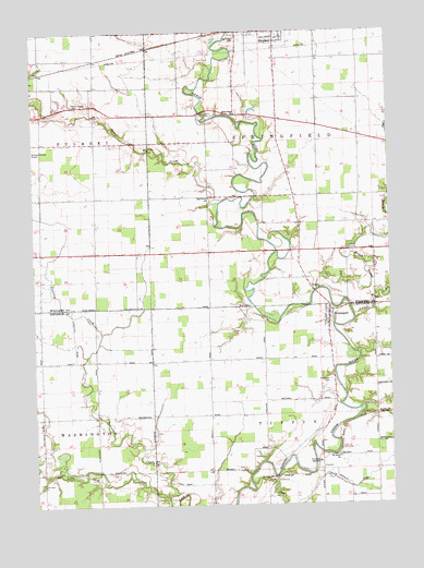Evansport, OH USGS Topographic Map