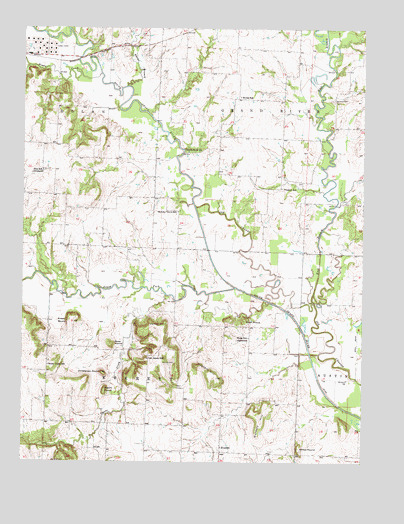 Everett, MO USGS Topographic Map