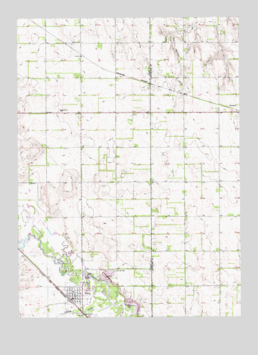 Ewing, NE USGS Topographic Map