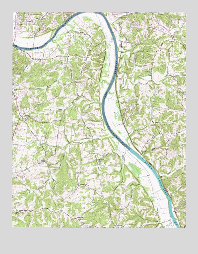 Excell, TN USGS Topographic Map