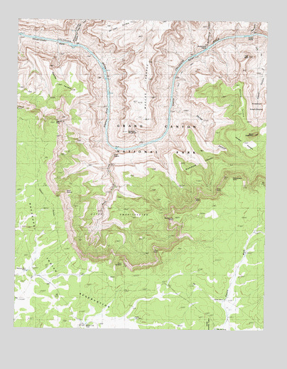Explorers Monument, AZ USGS Topographic Map