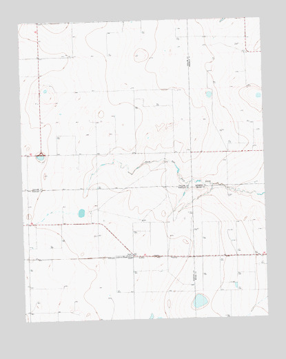 Exum, TX USGS Topographic Map