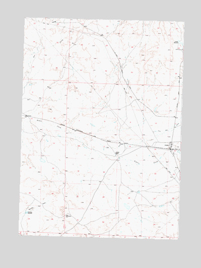 Arminto, WY USGS Topographic Map