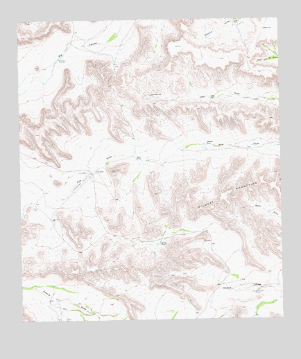 F C Ranch, TX USGS Topographic Map