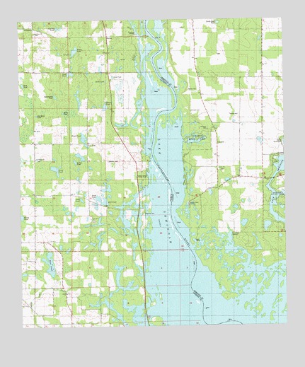 Fairchild, GA USGS Topographic Map