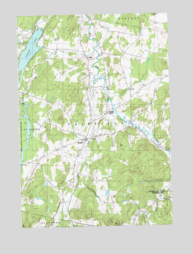Fairfield, VT USGS Topographic Map