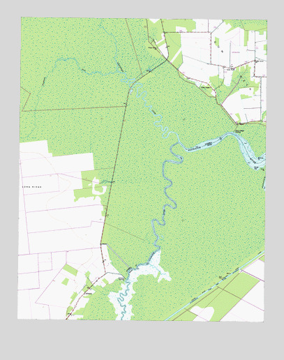 Fairfield NW, NC USGS Topographic Map