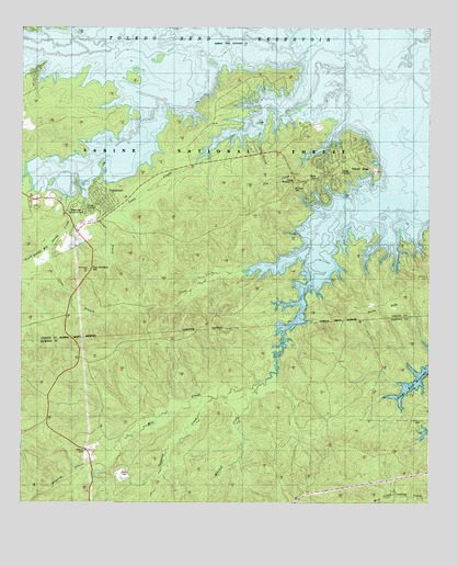 Fairmount, TX USGS Topographic Map