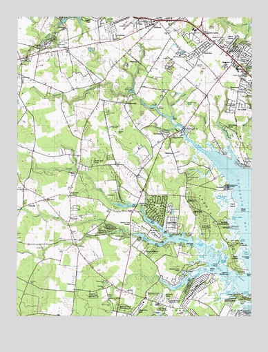 Fairmount, DE USGS Topographic Map