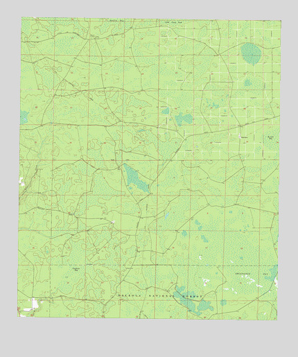 Fairview, FL USGS Topographic Map