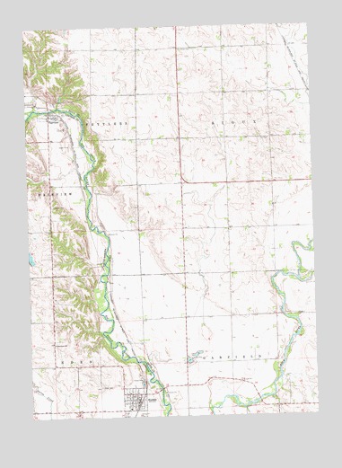 Fairview, SD USGS Topographic Map