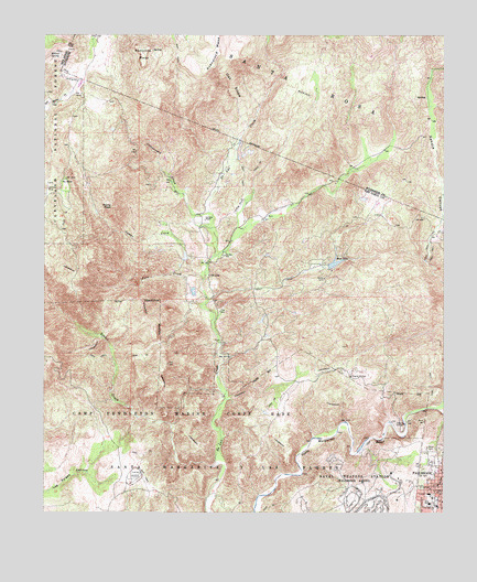 Fallbrook, CA USGS Topographic Map