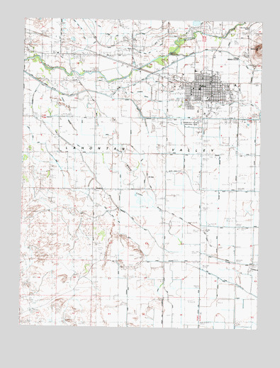Fallon, NV USGS Topographic Map