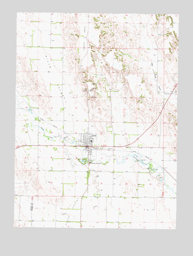 Arnold, NE USGS Topographic Map