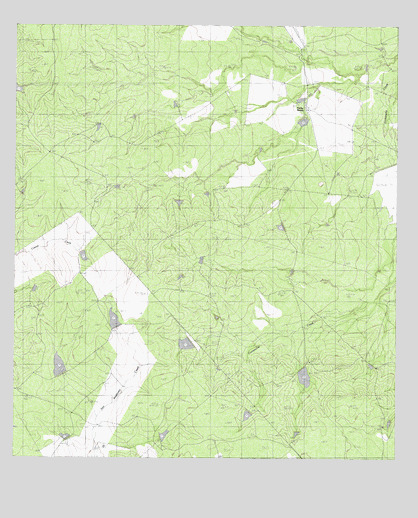 Farias Ranch, TX USGS Topographic Map