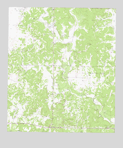 Adams, TX USGS Topographic Map