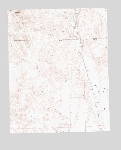 Farrier, NV USGS Topographic Map