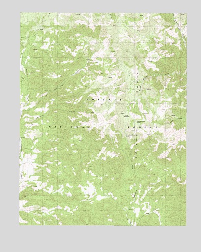 Farrington Canyon, NV USGS Topographic Map
