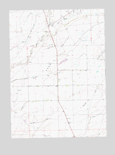 Farson, WY USGS Topographic Map