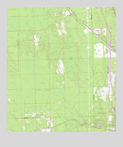 Favoretta, FL USGS Topographic Map