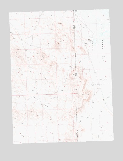 Ferguson Flat, NV USGS Topographic Map