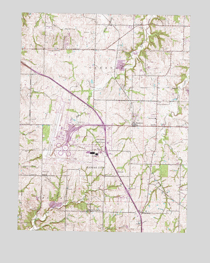 Ferrelview, MO USGS Topographic Map