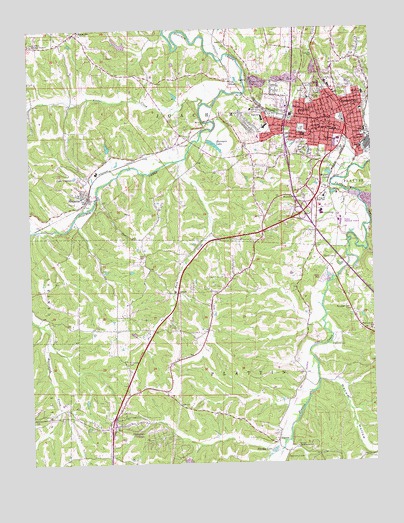 Festus, MO USGS Topographic Map