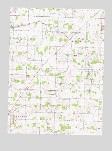 Fireside, OH USGS Topographic Map