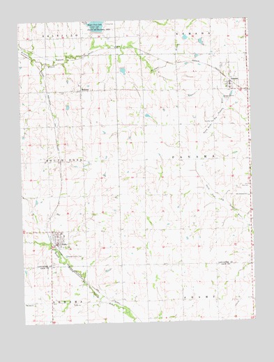 Firth, NE USGS Topographic Map
