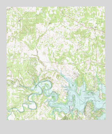 Fischer, TX USGS Topographic Map