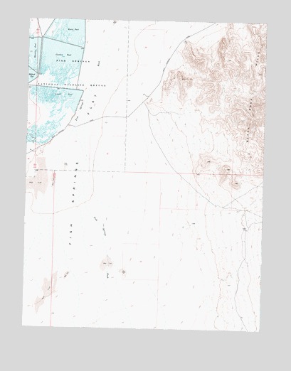 Fish Springs SE, UT USGS Topographic Map
