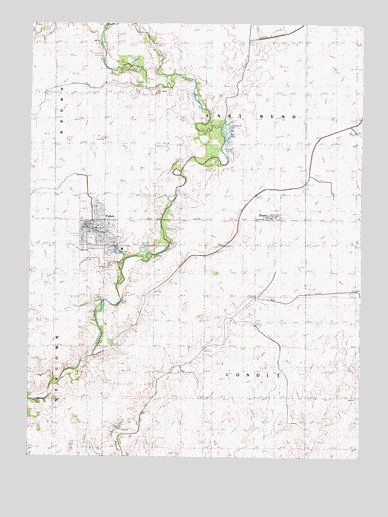 Fisher, IL USGS Topographic Map