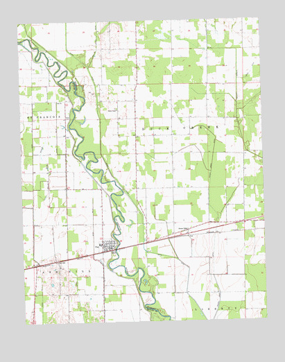 Fisk, MO USGS Topographic Map