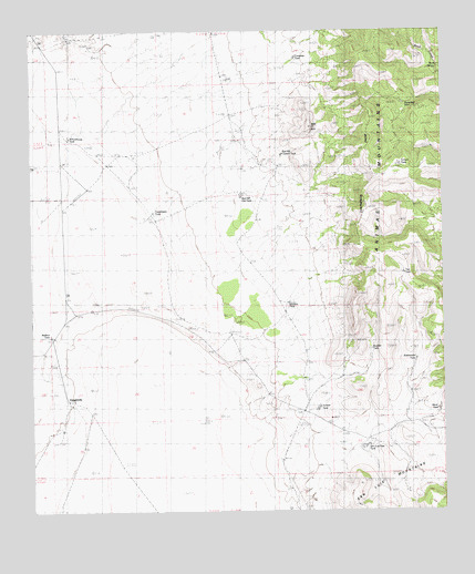 Fitzpatricks, NM USGS Topographic Map