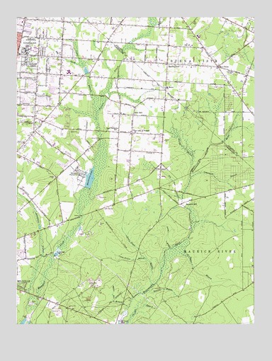 Five Points, NJ USGS Topographic Map