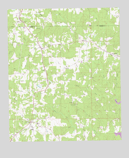 Five Points, AL USGS Topographic Map