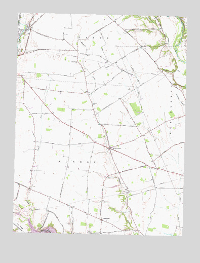 Five Points, OH USGS Topographic Map