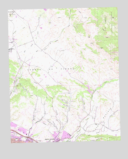 Arroyo Grande NE, CA USGS Topographic Map