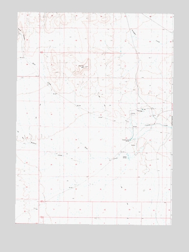 Flat Top Mountain, OR USGS Topographic Map