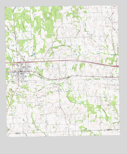 Flatonia, TX USGS Topographic Map