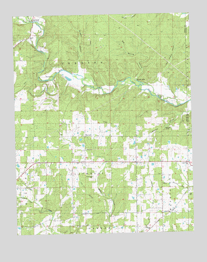 Flatwoods, MO USGS Topographic Map