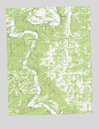 Fletcher, MO USGS Topographic Map